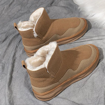 Warm Waterproof Mid Calf Winter Boots for Women