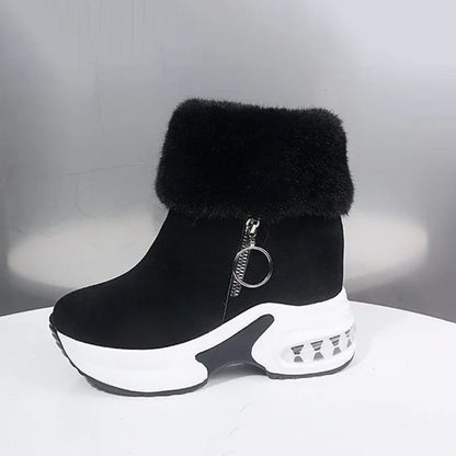 Warm Women's Faux Fur Winter Boots