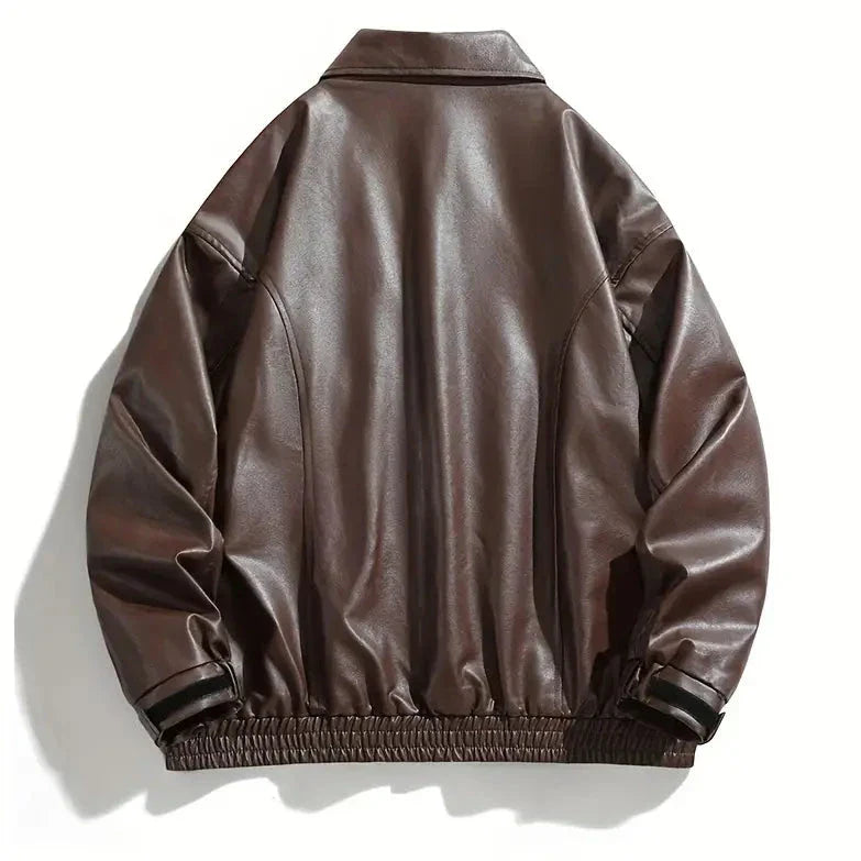 Premium Brown Leather Jacket