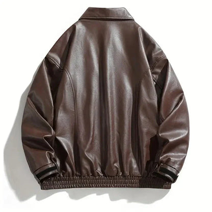 Premium Brown Leather Jacket