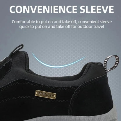 Orthopedic Men Shoes Arch Support Wide Toebox AntiSkid Walking Outdoor