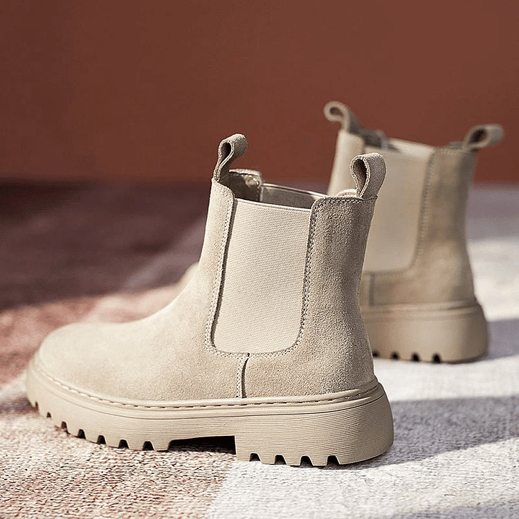 Cozy Faux Fur Insulated Ankle Boots for Women