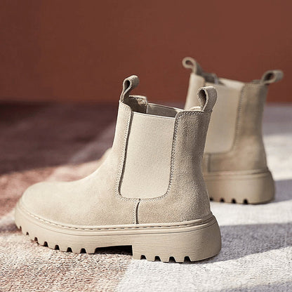 Cozy Faux Fur Insulated Ankle Boots for Women