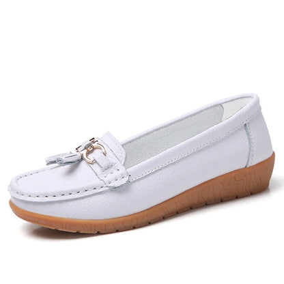 Cozy Suede Slip On Moccasins