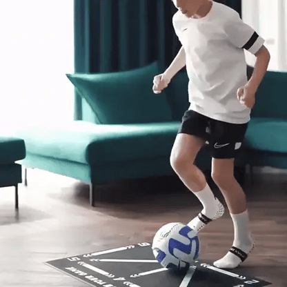 Elite Soccer Practice Mat with Coaching Videos
