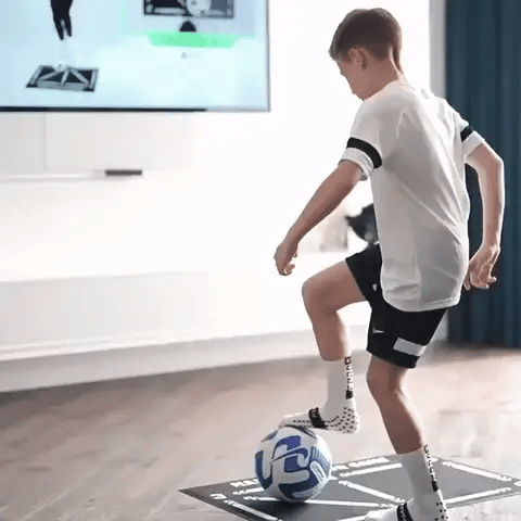 Elite Soccer Practice Mat with Coaching Videos