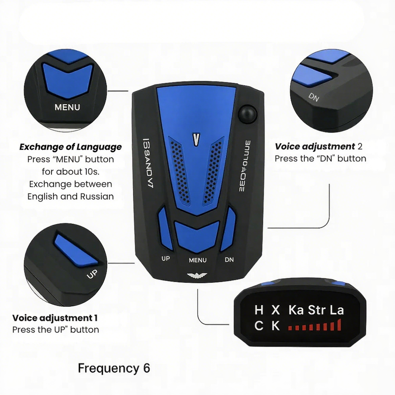 Radar Detector – Flash Speed Camera Detector with Precision Long-Range Detection for Safe Driving