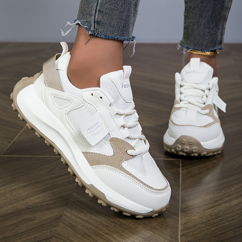 Ergonomic Lace-up Shoes for Women with Soft Sole