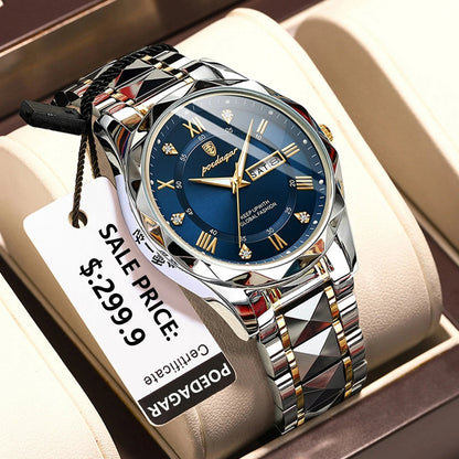 Waterproof Athletic Watch with LED Night Light