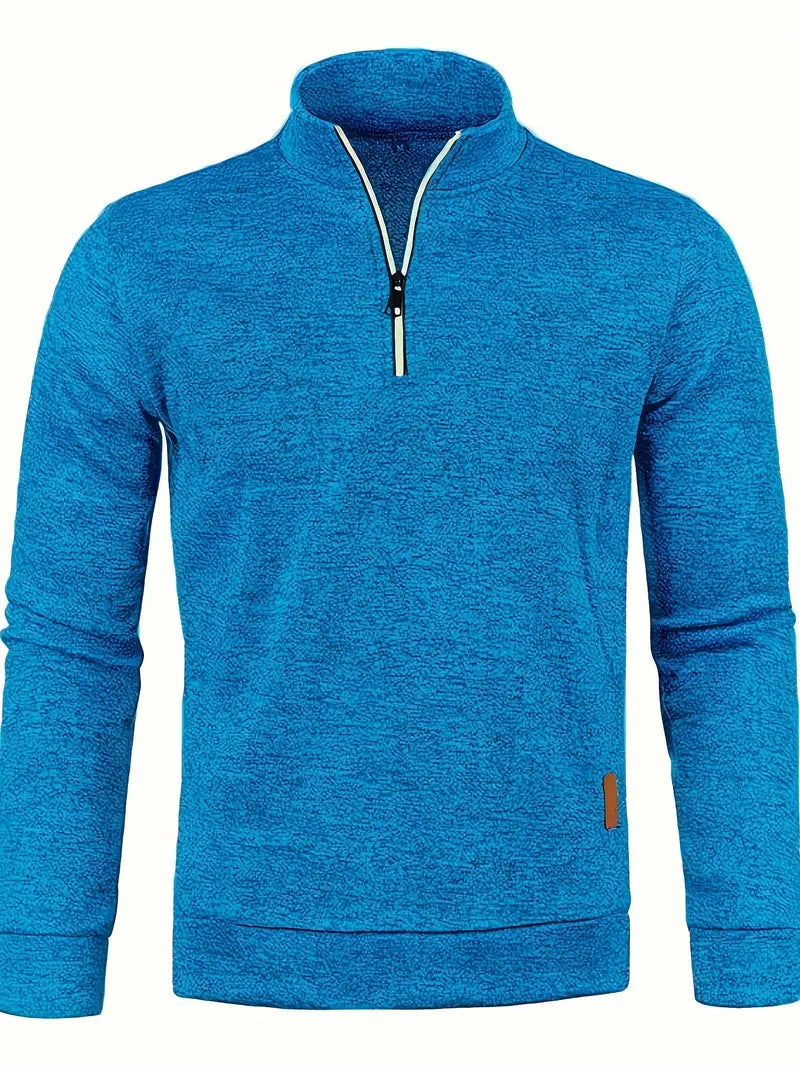 Relaxed Fit Men's Pullover Sweater