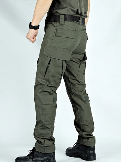 Men's Cargo Pants Pocket Plain Camouflage Comfort Breathable