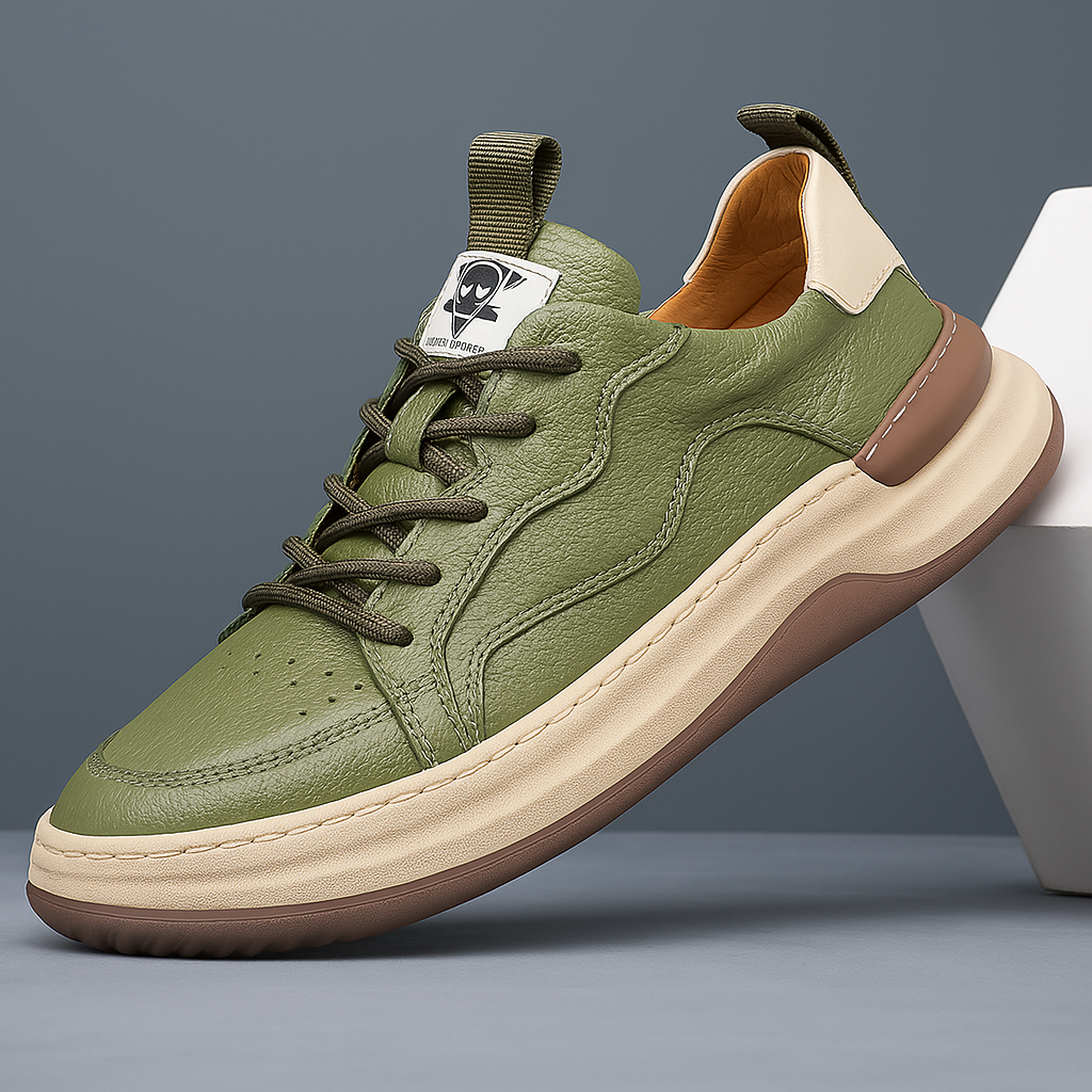 Comfortable Men's Lace-Up Sport Shoes - OutfitLondon