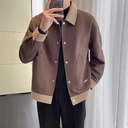 Men's Casual Lightweight Zip-Up Jacket