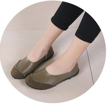 Women's Lofors Loafers Moccasins Soft Leather Flats