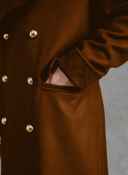 Warm Mens Winter Overcoat