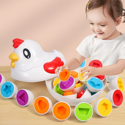 Montessori Geometric Eggs