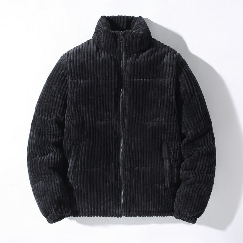 Men's Casual Corduroy Puffer Jacket