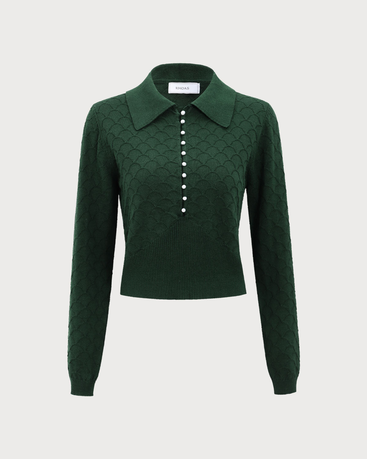 Celia | Relaxed Fit Ribbed Knit Holiday Top