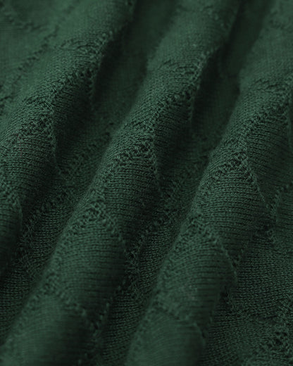 Celia | Relaxed Fit Ribbed Knit Holiday Top