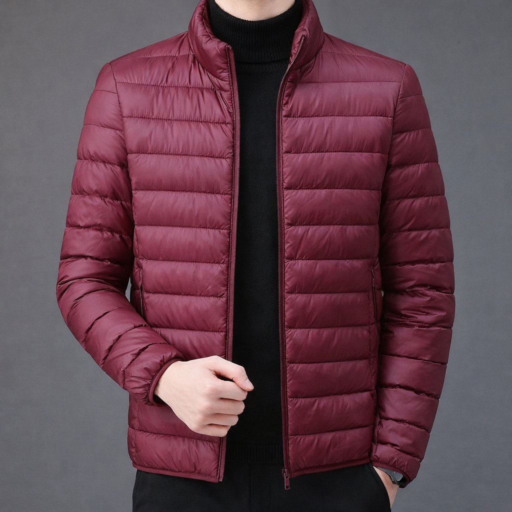 Slim Insulated Water Resistant Down Coat