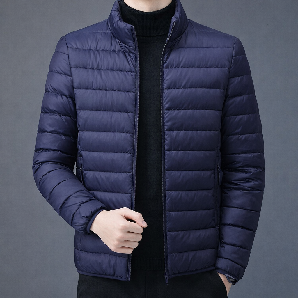 Slim Insulated Water Resistant Down Coat