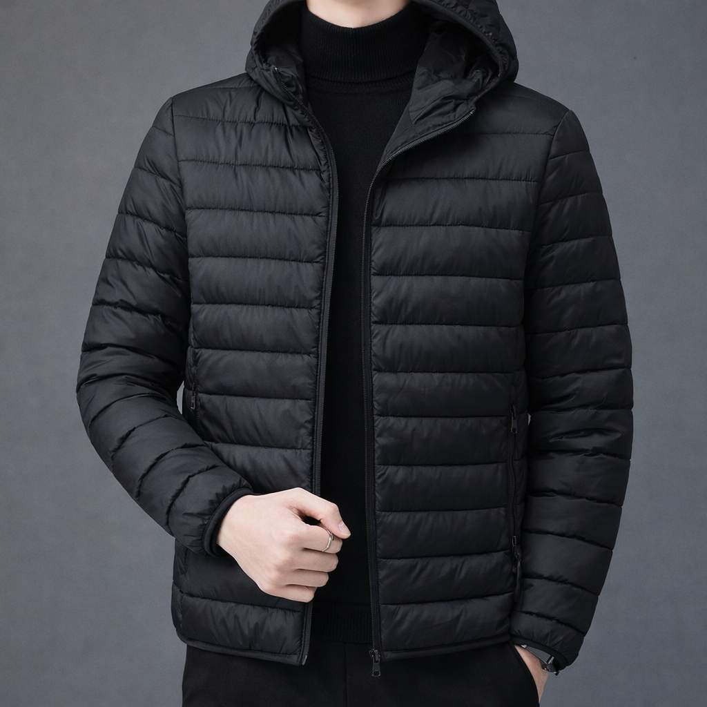 Slim Insulated Water Resistant Down Coat