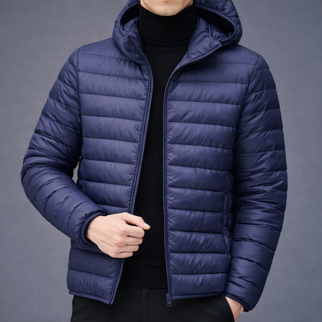 Slim Insulated Water Resistant Down Coat