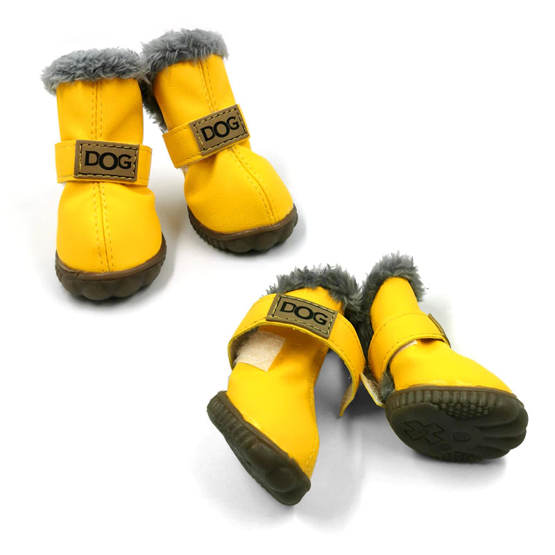 Thick Soft Snow Boots Of Dogs