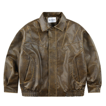 Men's Vintage Loose Fit Retro Jacket