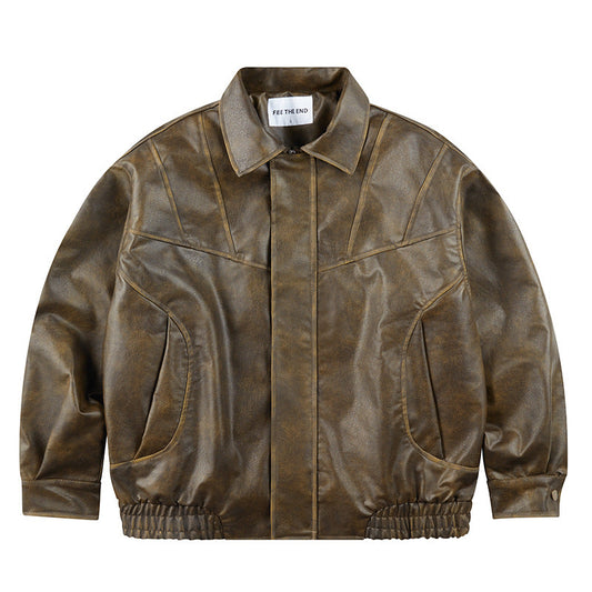 Men's Vintage Loose Fit Retro Jacket