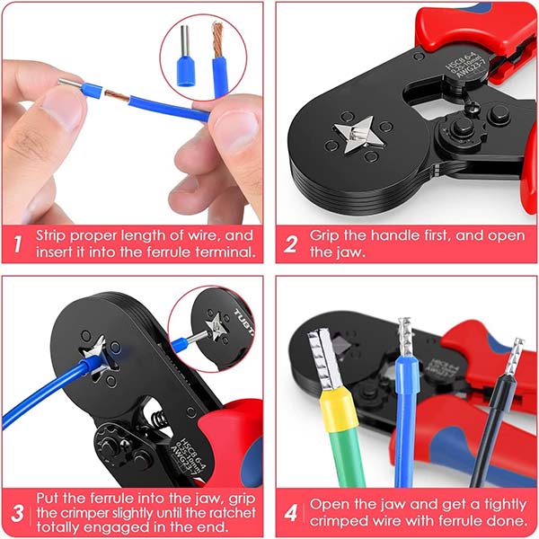Self-Adjusting Crimp Tool
