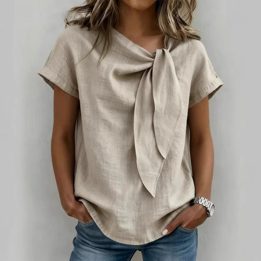 Women's Casual Cotton Short Sleeve T-Shirt