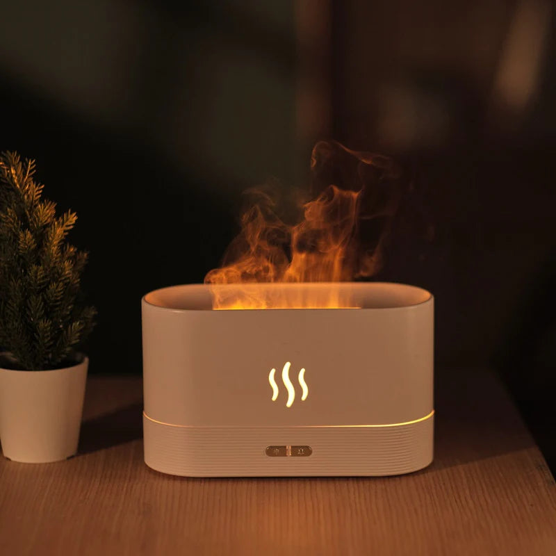 Flame Humidifier Essential Oil Diffuser
