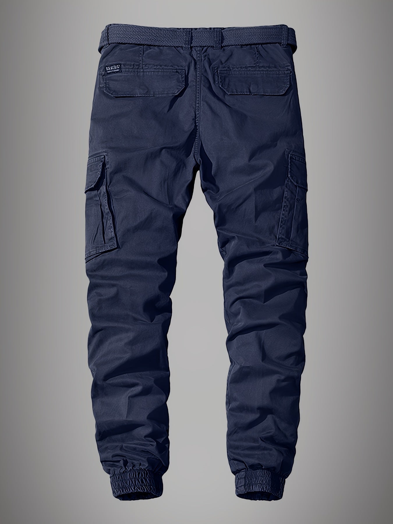 Comfortable Mens Jogger Pants - Multiple Pocket Design