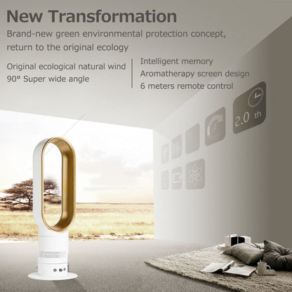 Bladeless Tower Fan Bladeless Oscillating Tower Fan With Remote Control