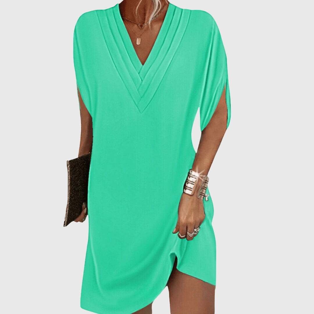 Cute V-Neck Short Party Dress