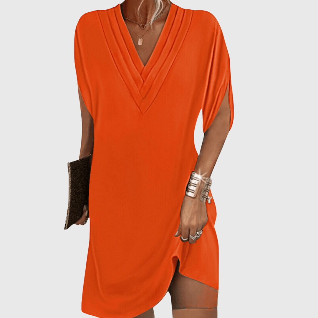 Cute V-Neck Short Party Dress