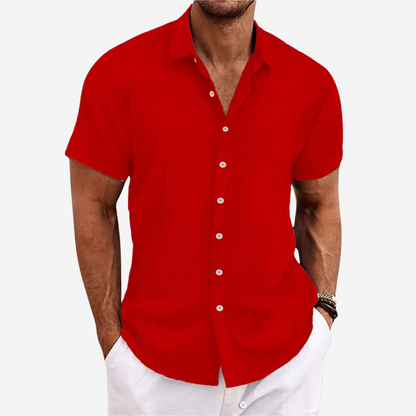 Classic Fit Mens Relaxed Button Down Shirt