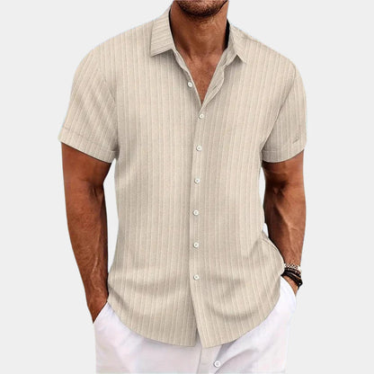 Classic Fit Mens Relaxed Button Down Shirt