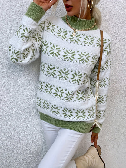 Festive Holiday Red Sweater
