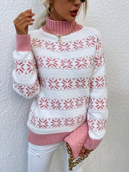 Festive Holiday Red Sweater