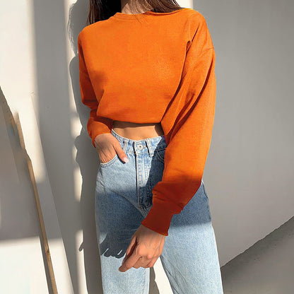 Women's Oversized Crew Neck Sweater