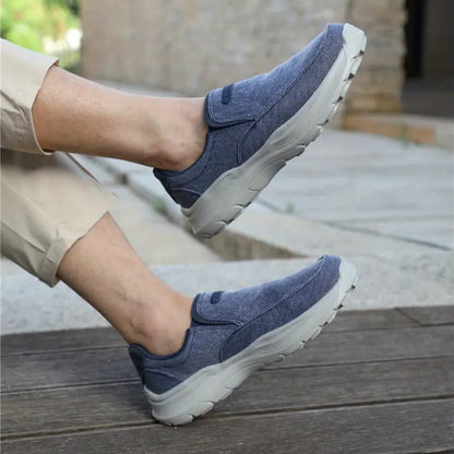 Premium Orthopaedic Blue Slip On Shoes