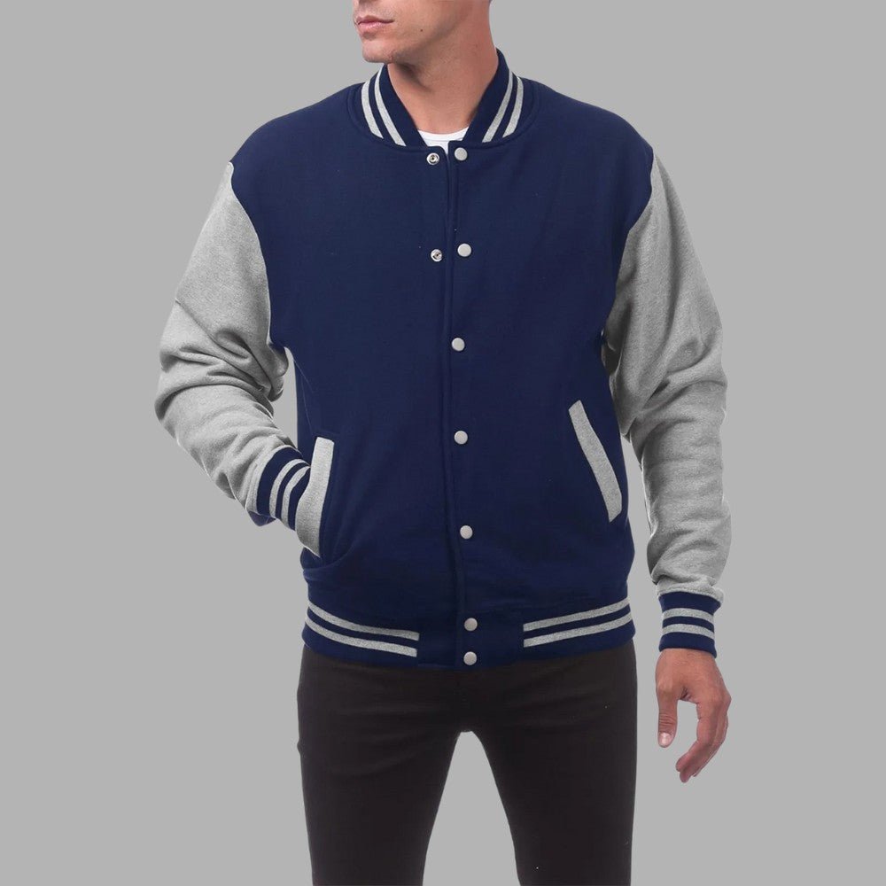 Vintage Style Two Tone Sports Jacket