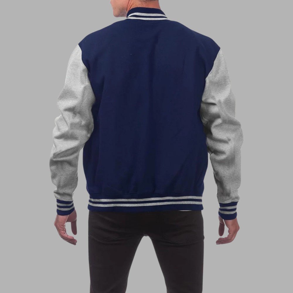 Vintage Style Two Tone Sports Jacket