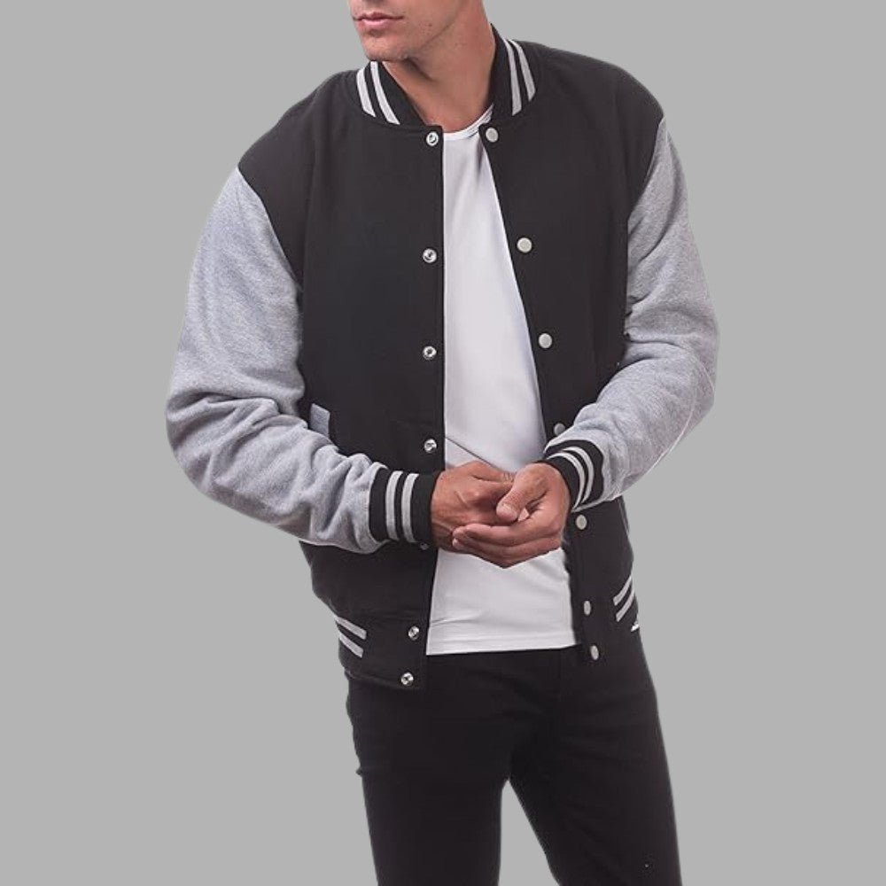 Vintage Style Two Tone Sports Jacket