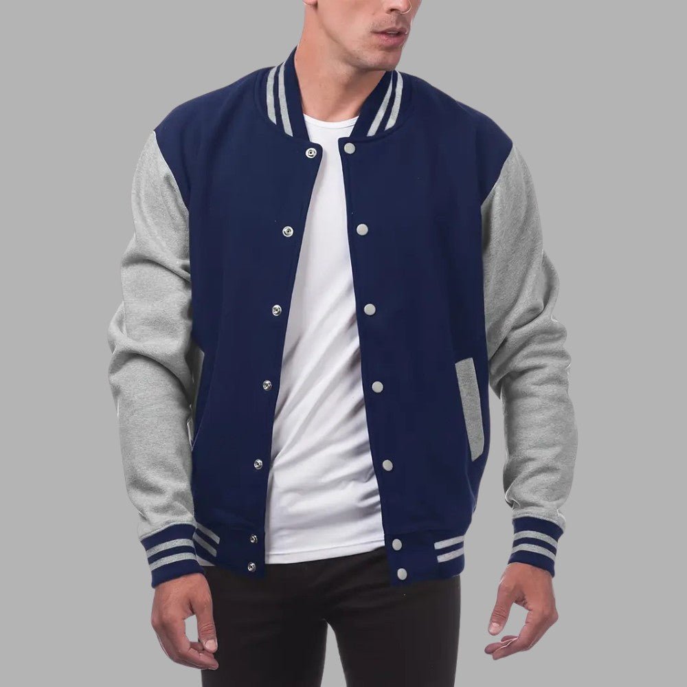 Vintage Style Two Tone Sports Jacket