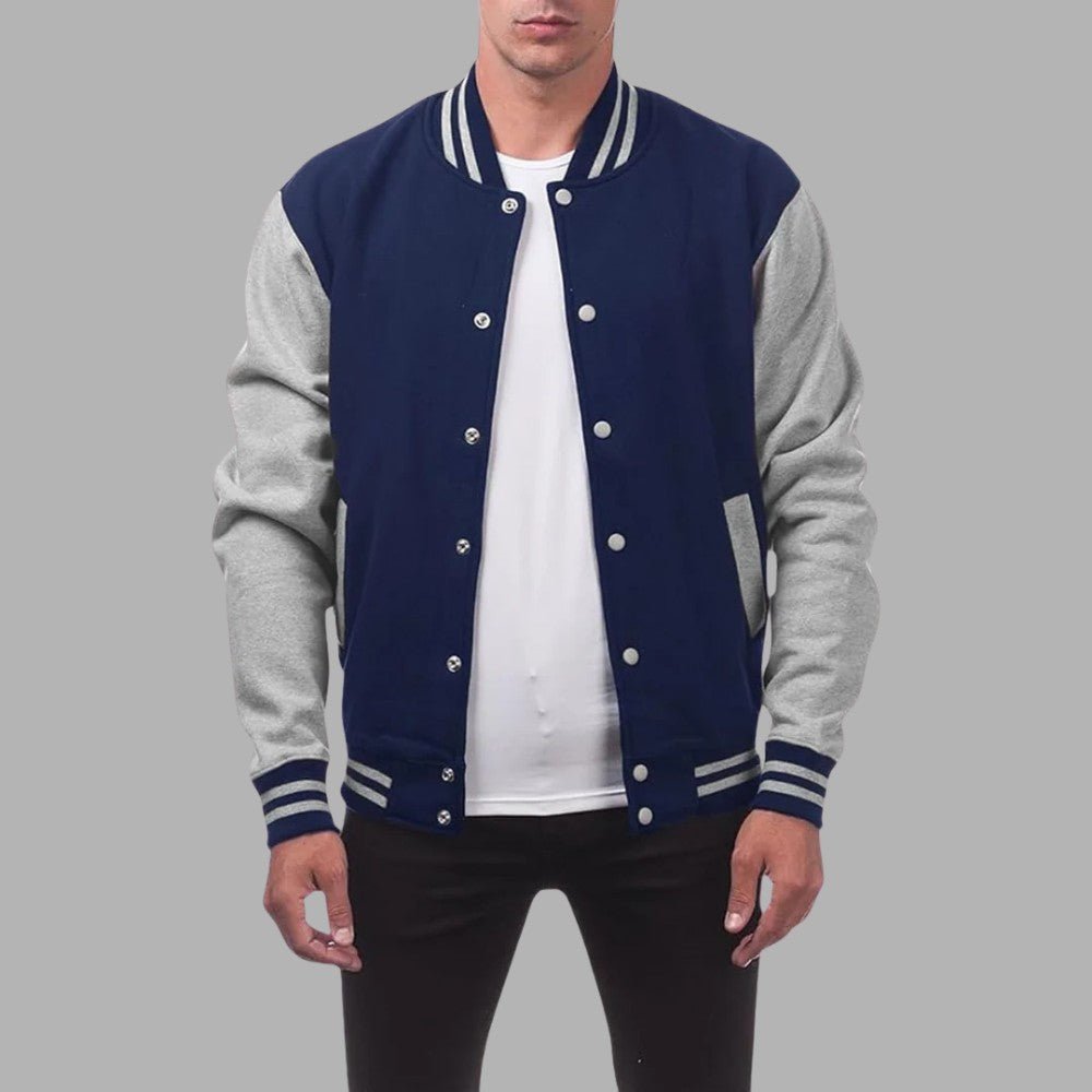 Vintage Style Two Tone Sports Jacket