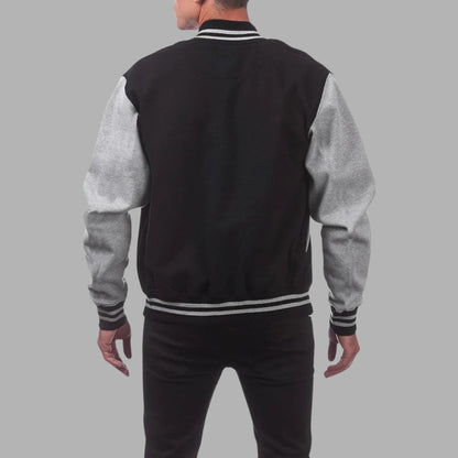 Vintage Style Two Tone Sports Jacket