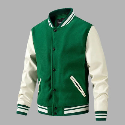 Retro Style College Letterman Jacket